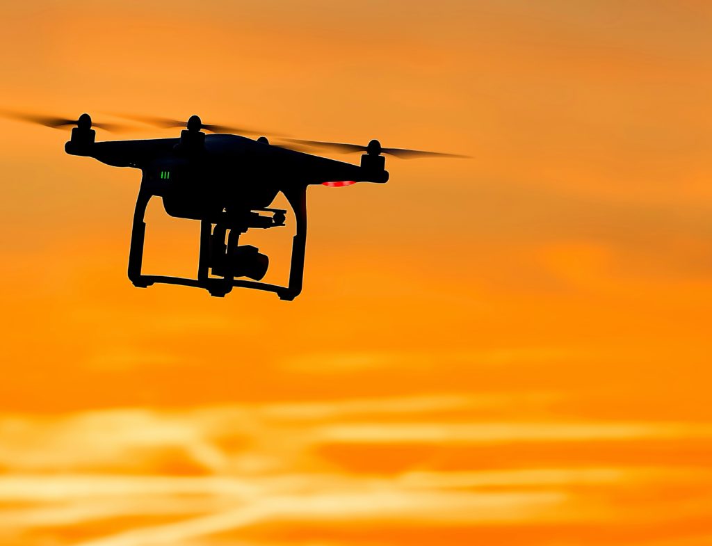 drone camera autonomie 1h