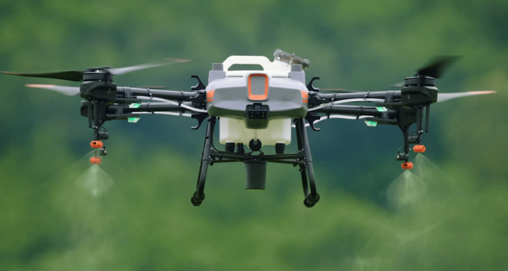 drone agricole pulvérisateur